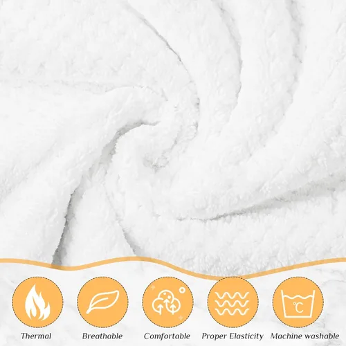 Vista 36 de 4 toallas envolventes para mujer, bata de spa con cierre ajustable, parte superior elástica, envoltura ligera para baño y ducha
