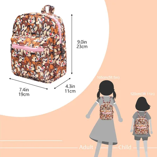 Vista 6 de Cartoon Small Nylon Bag Multipurpose Causal Daypack for Travel Trip Shopping Tablet iPad Mini up to 8 inches