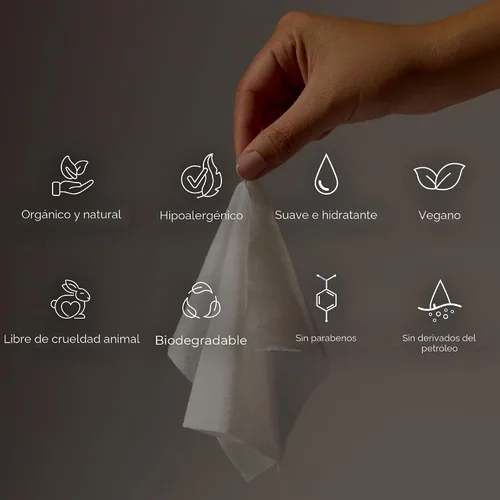 Vista 5 de Woo More Play Freshies: toallitas de intimidad femenina totalmente naturales con aceite de coco y aloe vera, promueve la salud femenina y ayuda a
