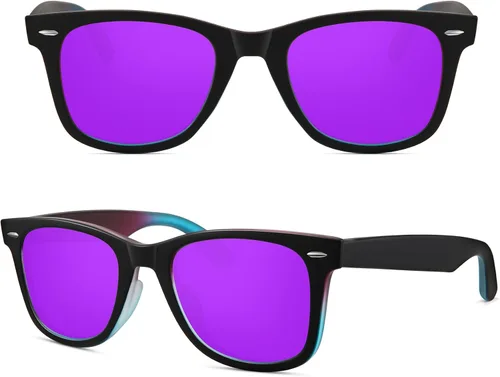 Vista 76 de MEETSUN Polarized Sunglasses for Women Men Classic Retro Square Frame Driving Sun Glasses UV Protection