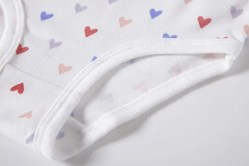 Vista 4 de Barara King - Ropa interior de algodón suave para niñas pequeñas