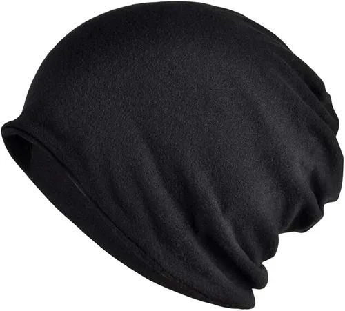 Vista 2 de Qunson - bufanda y gorro holgado para mujer para quimioterapia