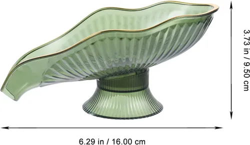 Vista 2 de Alipis - Jabonera autodrenante de 6.29 x 3.74 x 2.95 pulgadas, jabonera pesada para baño, fregadero, encimera de cocina con base estable y bandeja