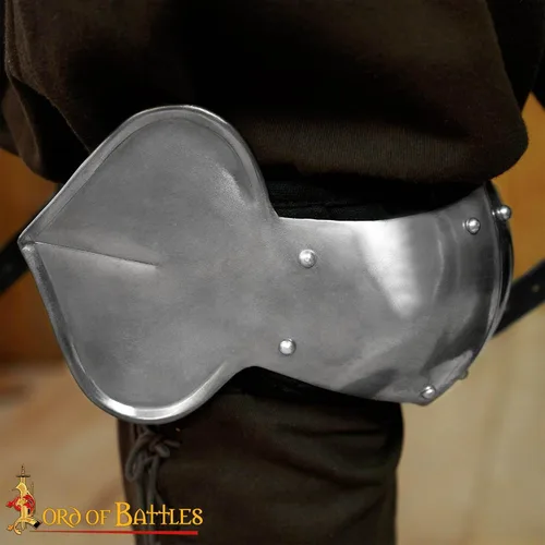 Vista 5 de Lord of Battles Armadura medieval de acero para juego de rol, armadura de pierna de policía perfecta para LARP, cosplay, Halloween, SCA, Renfair