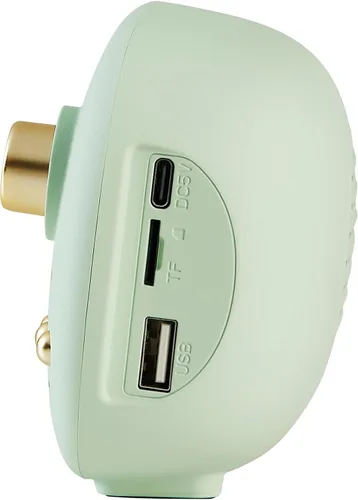 Vista 8 de Crosley CR3044A-MN Piper - Altavoz Bluetooth portátil, color menta