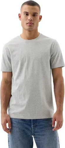 Vista 20 de Camiseta de cuello redondo Gap para hombre, mangas cortas, estilo casual Negro