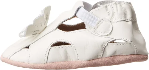 Vista 7 de Robeez Unisex-Niño White Pretty Pansy Soft Sole-K