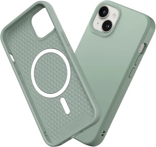 Vista 16 de RhinoShield SolidSuit MagSafe - Funda compatible con iPhone 14/iPhone 13 Fuerte magnético, protección contra caídas de grado militar, diseño