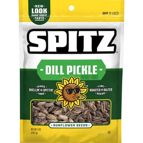 Vista 12 de Spitz Semillas de girasol, pimienta agrietada, 6 onzas (paquete de 9)