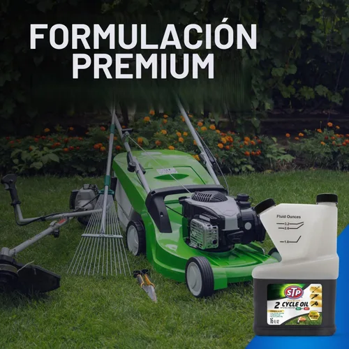 Vista 7 de Aceite STP Premium para 2 tiempos con estabilizador de combustible, 16 onzas líquidas