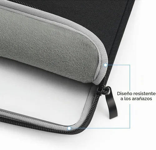 Vista 7 de ProElife - Funda para tablet de 12 pulgadas para Surface Pro, iPad, resistente al agua Black, Precision Fit, Soft Inner Lining Padded