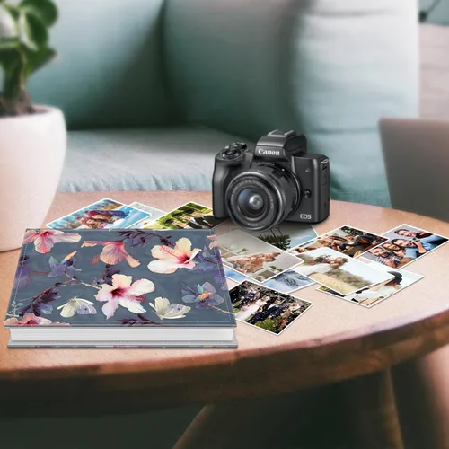 Vista 8 de Fintie - Álbum de fotos de 4x6 pulgadas, 600 bolsillos, álbum de gran capacidad con cubierta de libro para fotos familiares, bodas, aniversarios