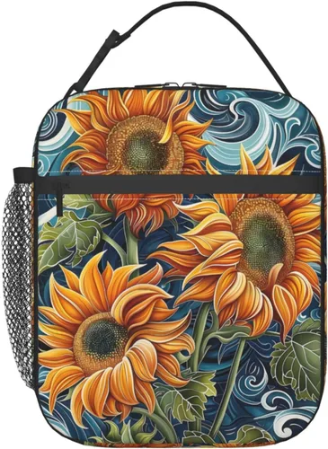 Vista 20 de Lonchera de poliéster de béisbol 3D para niños y adolescentes, bolsa de almuerzo térmica reutilizable para mujeres adultas, bolsas enfriadoras
