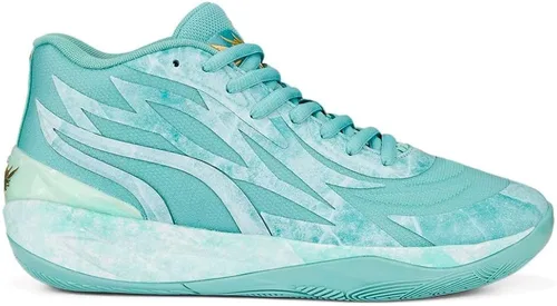 Vista 3 de PUMA Mb.02 X Jade Tenis de baloncesto para hombre, estilo casual, color verde