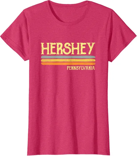 Vista 13 de Camiseta vintage de regalo de recuerdo de Hershey Pennsylvania PA, Negro, S