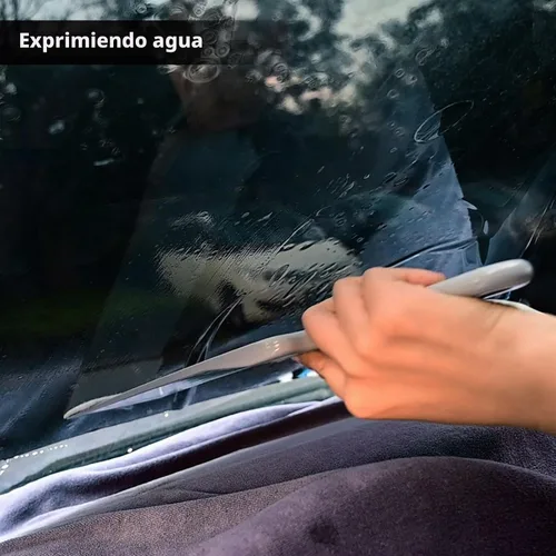 Vista 7 de NEWISHTOOL Excavadora automática de largo alcance, 3 piezas de herramienta de tinte de niveladora y 10 almohadillas de fregado para limpiar ventanas