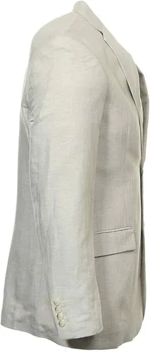 Vista 4 de Perry Ellis Men's Linen-Blend Suit Jacket Blazer