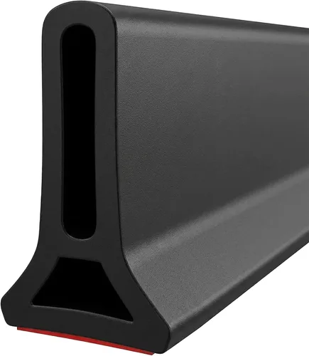 Vista 10 de Presa de agua de umbral plegable de 39 pulgadas de 1.5" de alto, protector de ducha para mantener el agua en la cabina de ducha, barrera de agua