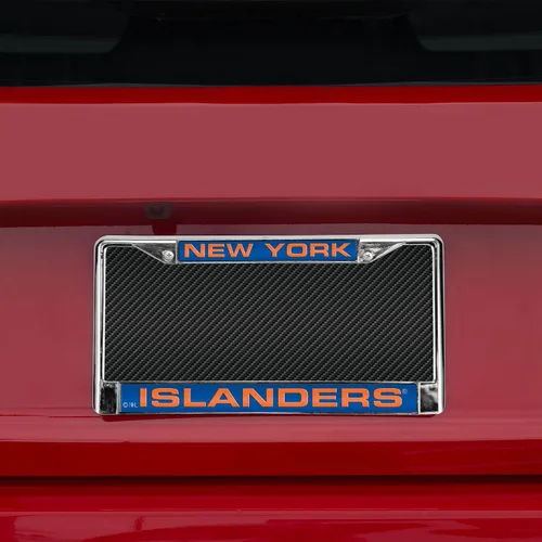 Vista 2 de Rico Industries NFL Unisex-Adult NFL Laser Cut Inlaid Standard Chrome License Plate Frame Quién Dat