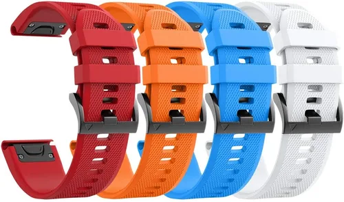 Vista 15 de NotoCity Compatible con Forerunner 935 Correa de reloj de silicona de repuesto para Fenix 5/Fenix 5 Plus/Fenix 6/Fenix 6 Pro/Forerunner