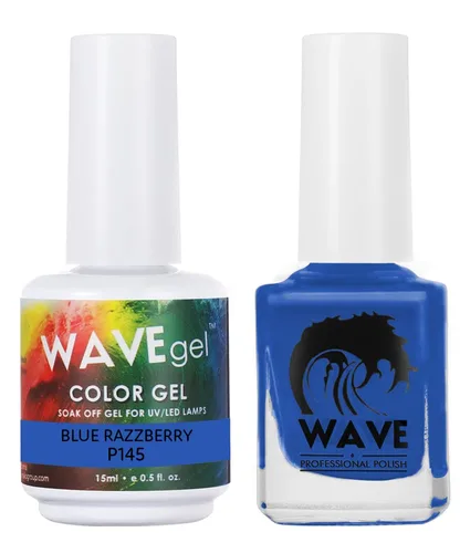Vista 136 de WAVEGEL - Juego dúo de gel y esmalte de uñas a juego - Colección Simplicity - #P109 Blizzard I 0.5 onzas
