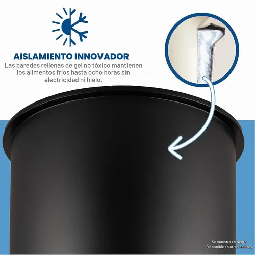 Vista 4 de Carlisle FoodService Products - Servidor de helado Coldmaster con recipiente aislado con tapa para cocinas y restaurantes, plástico, tres galones
