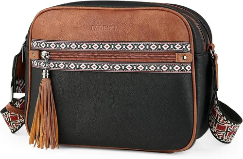 Vista 2 de FADEON Bolsos cruzados para mujer y bolso mochila Colección Marrón