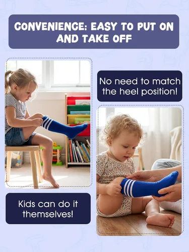 Vista 6 de American Trends 2 pares de calcetines de sóftbol para niños pequeños Rosa fuerte