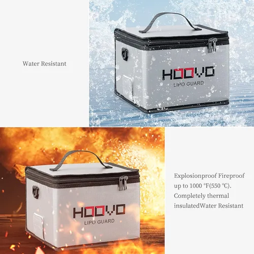 Vista 6 de HOOVO 11.1 V 5200 mAh 60C 3S LiPo Batería TR Plug para RC Car RC Truck Avión Helicóptero Barco Coche 2 Paquetes Lipo Bolsa a prueba de explosiones