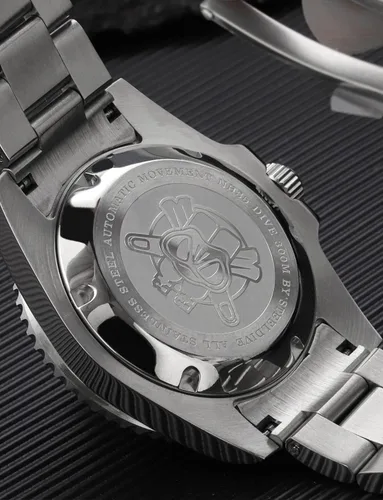 Vista 7 de Steeldive - Reloj automático para hombre SD1953 de acero inoxidable NH35 de movimiento de 984.3 ft de buceo