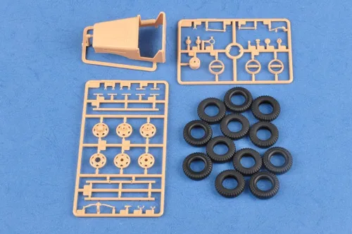 Vista 9 de Hobby Boss US White 666 Kit modelo camión de carga (parte superior suave), HY83802