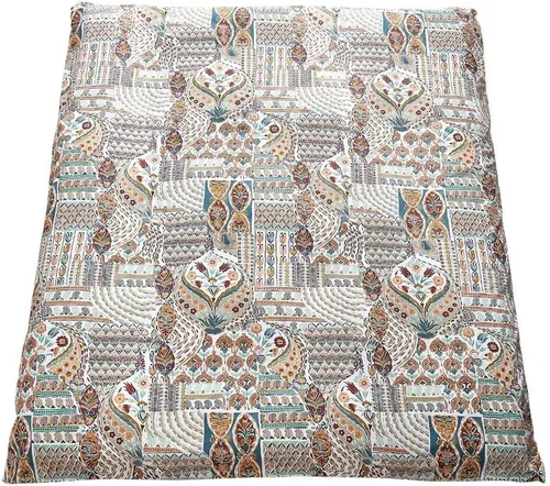 Vista 24 de Funda para futón japonés de piso con cierre, súper suave y lavable a máquina Twin Full Queen