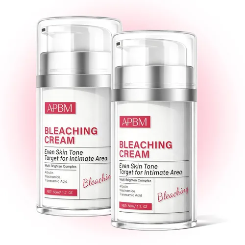 Vista 10 de APBM Crema aclaradora de la piel para áreas íntimas con niacinamida, arbutina, ácido tranexámico y vitamina C, tono de piel uniforme para cuerpo