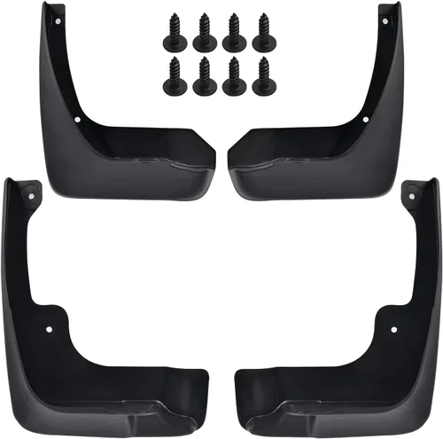 Vista 8 de SPEEDWOW Guardabarros Protectores contra Salpicaduras Compatible con Toyota RAV4 2006-2012 (con Ensanchadores de Guardabarros), Delanteros