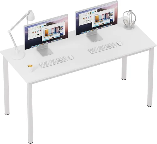 Vista 9 de Need AC3WW - Escritorio para computadora de oficina de 54 pulgadas, moderno, simple, resistente, mesa de estudio de trabajo, mesa de escritura