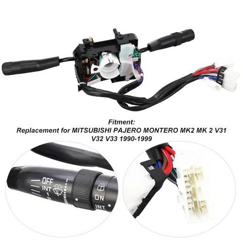 Vista 3 de Keenso MR301406 - Interruptor de luz indicadora de luz intermitente para Pajero Montero MK2 MK 2