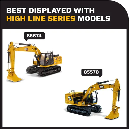 Vista 7 de 1:50 Caterpillar 323 GX Excavadora hidráulica - Serie High Line por Diecast Masters
