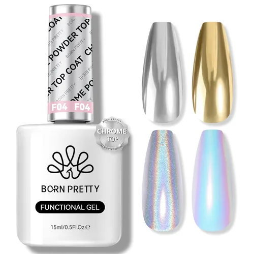 Vista 13 de Born Pretty Juego de Base y Capa Superior de 2 Piezas, Capa Superior de Alto Brillo, Gel Base para Uñas de Larga Duración con Acabado Brillante