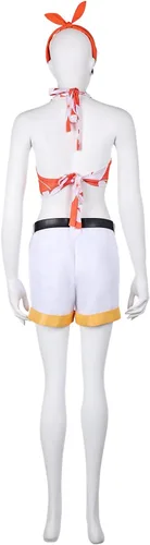 Vista 2 de Disfraz de capa de cosplay de Yuffie Kisaragi para Halloween FF7 Moogle