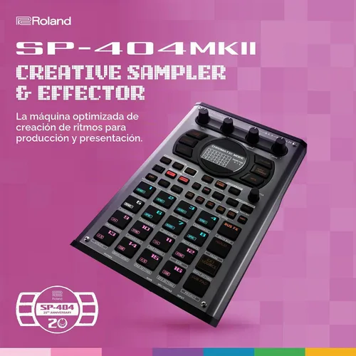 Vista 2 de Roland SP-404MKII Muestreador y Efector Creativo