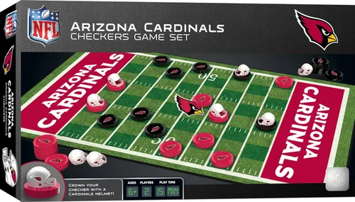 Vista 21 de MasterPieces NFL Los Angeles Rams Juego de mesa de damas, 13 x 21 pulgadas