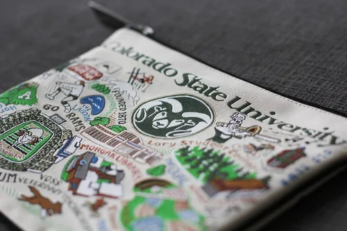 Vista 4 de Catstudio Bolsa con cremallera para padres Midwest College, Colorado State University, Bolsa