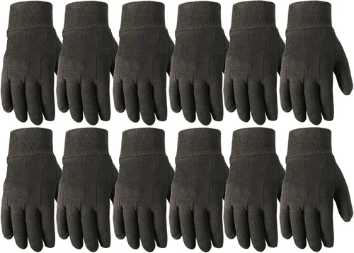 Vista 9 de Wells Lamont Guantes de trabajo y jardinería de jersey de algodón para hombres, pequeños (508S)