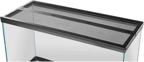 Vista 2 de Zilla Cubierta de pantalla con bisagra central para reptiles, 24" x 12