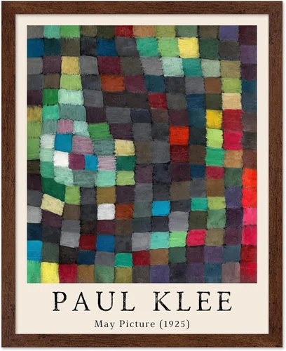 Vista 49 de Poster Master Póster vintage de Paul Klee – Impresión retro de cómicos – Arte de dibujo – Arte abstracto – Regalo para hombres y mujeres – Estilo-09