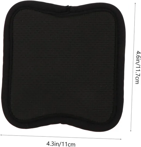 Vista 9 de BESPORTBLE 2 pares de almohadillas de mano para hombre, almohadilla de agarre de mano desnuda, accesorios de gimnasio para hombre, guantes de mano