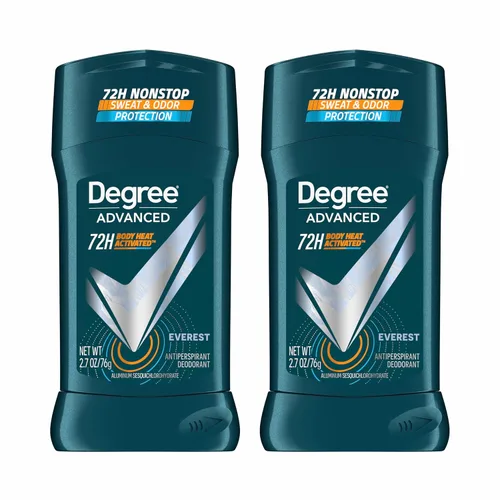 Vista 13 de Degree Desodorante antitranspirante para hombre, Cool Rush, 12 unidades, 72 horas, protección contra el sudor y el olor, antitranspirante