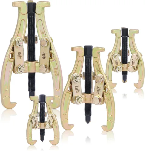 Vista 10 de Orion Motor Tech Juego de Extractores de Engranajes, 3" 4" 6" Kit de Extractor de 3 Mordazas para Remoción de Engranajes de Polea, Rodamientos