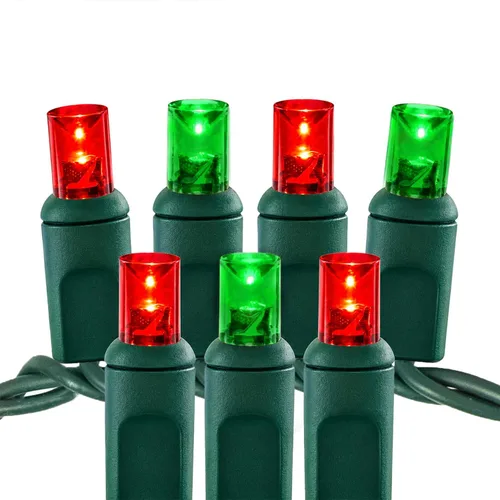 Vista 9 de Luces LED de Navidad profesionales – 70 unidades de luces cónicas gran angular – Juego de luces de grado profesional para interiores y exteriores