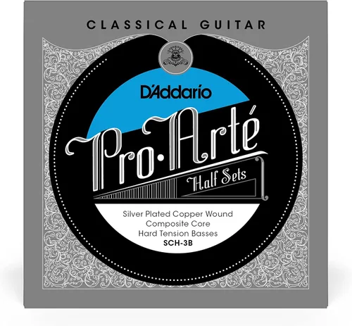 Vista 12 de D'Addario Cuerdas de guitarra Pro-Arte - Cuerdas de nailon para guitarra - BNH-3B - Cuerdas de guitarra clásica - Juego de medias series, tensión